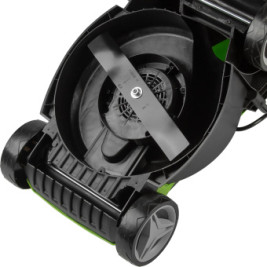 Газонокосилка аккумуляторная Greenworks Арт. 2516107UB,  24V, 33 см, бесщеточная, с 1хАКБ 4Ач и ЗУ