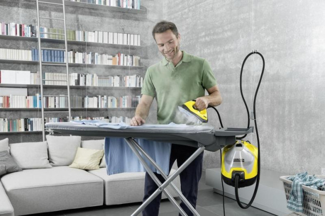 Парочиститель комплект Karcher SI 4 Iron Kit (SC 4+ доска AB 1000 + утюг I 6006) 1.512-410.0