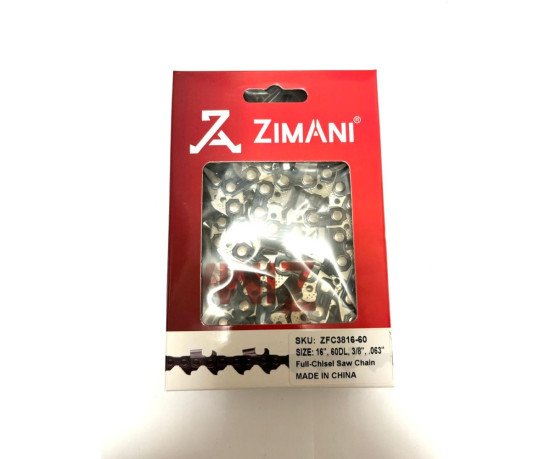 Цепь ZimAni 16", 3/8, 1.6mm, 60 DL (3621 000 0060)