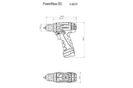 Аккумуляторная дрель-шуруповерт Metabo PowerMaxx BS 600079890