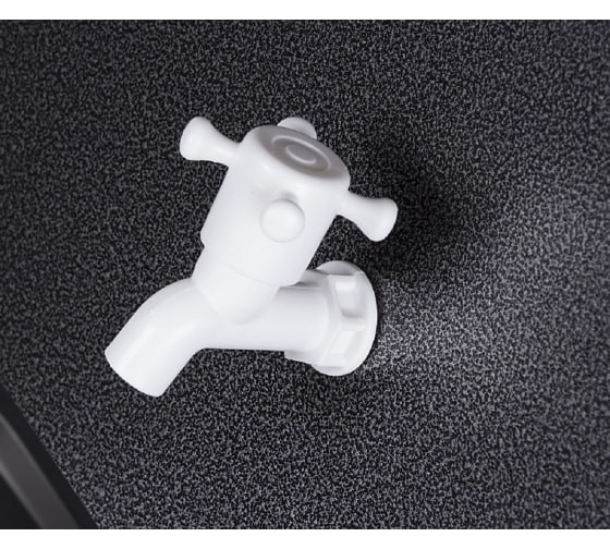 Умывальник дачный КОМФОРТ, с подогревом, нержавеющая мойка, цвет серебро