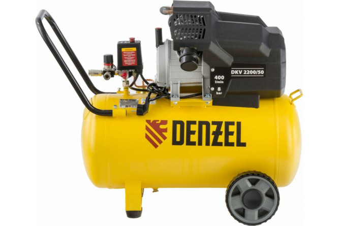 Компрессор воздушный DENZEL DKV2200/50,Х-PRO
