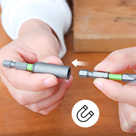 Набор бит в кейсе Greenworks Арт. 294407, 20 предметов