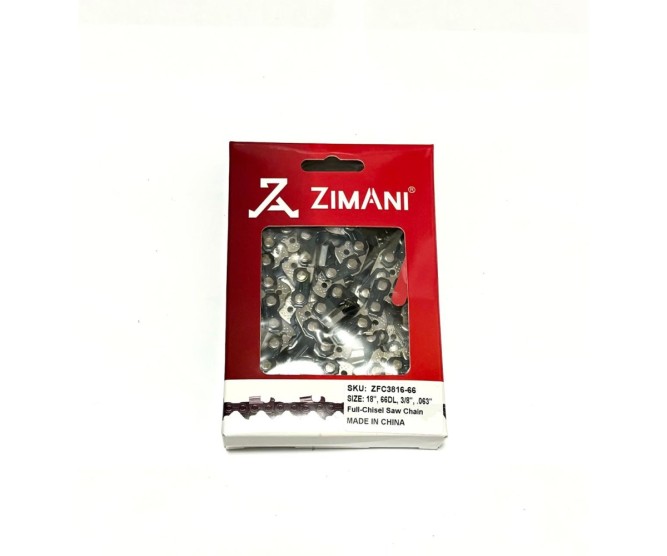 Цепь ZimAni 18&amp;quot;,66 зв. 3/8 1.6