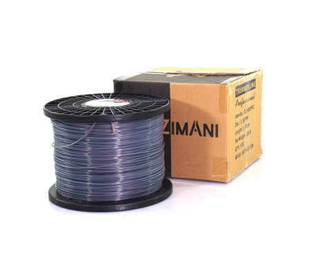 Леска триммерная ZimAni TL1100, 3 мм, круг, 2-х компонентная с сердечником, 1100 метров бабина