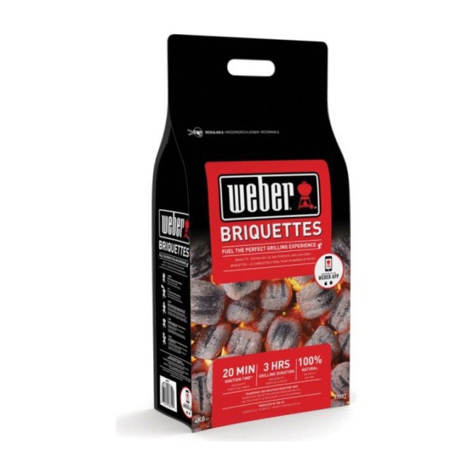 УГОЛЬНЫЕ БРИКЕТЫ WEBER 4 КГ