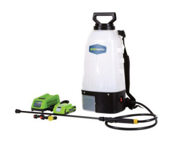 Опрыскиватель аккумуляторный Greenworks Арт. 5103507UA, 24V, с 1хАКБ 2 Ач и ЗУ