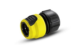Универсальный коннектор Plus с Aqva Stop без упаковки для шлангов 1/2, 5/8 и 3/4 Karcher 2.645-204.0