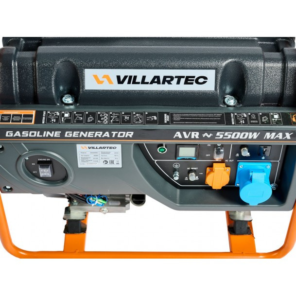 Генератор бензиновый VILLARTEC GG 6300C