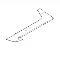 Нож с закрылками 56см к МВ 858 VIKING 63957020101