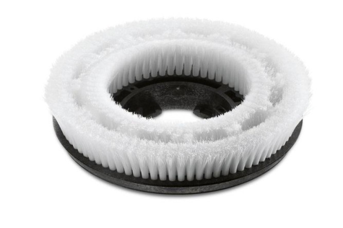 Дисковая щетка 280мм очень мягкая белая для чувствительных покрытий и полировки Karcher 6.670-128.0