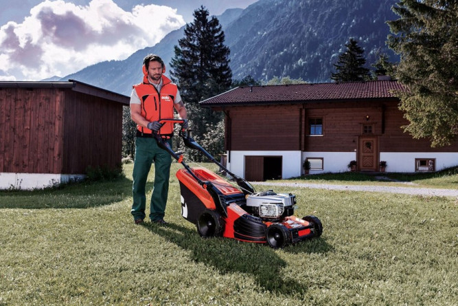 Бензиновая газонокосилка solo by AL-KO 5375 VS Aluminium