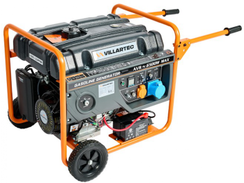 Генератор бензиновый VILLARTEC GG7300ЕВС и блок автоматич.запуска генератора 10кВ