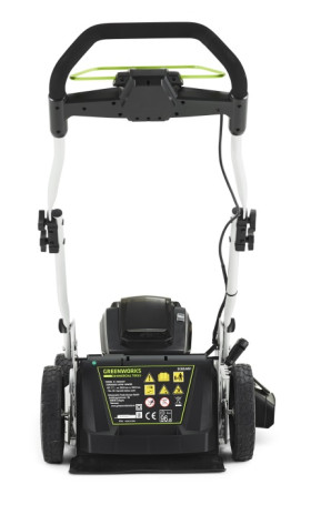 Газонокосилка аккумуляторная Greenworks GD82LM51, 82V, 51 см, бесщеточная, без АКБ и ЗУ