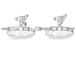 Дождеватель импульсный на подставке Premium GARDENA 08135-20.000.00