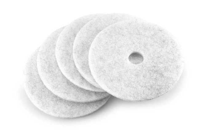 Пад 432мм мягкий бежевый с натуральной щетиной для полировки уп-5шт к D43 Karcher  6.371-149.0