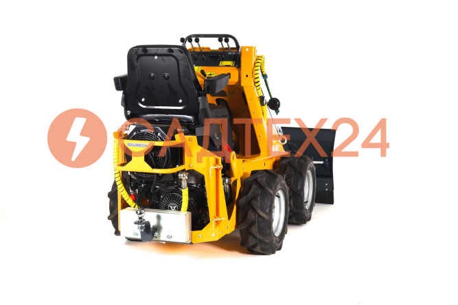 Мини-погрузчик BAUMECH ML-02, дв.Zongshen GB460E + гидравлический отвал 120 см