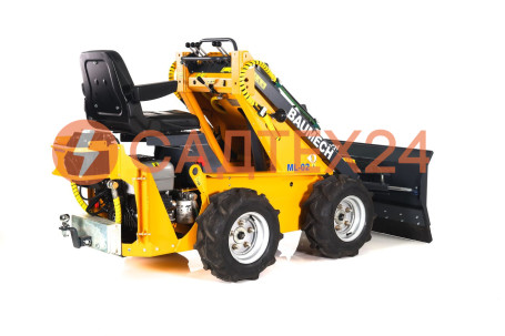 Мини-погрузчик BAUMECH ML-02, дв.Zongshen GB460E + гидравлический отвал 120 см