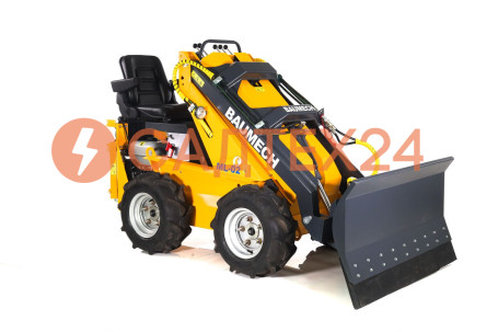 Мини-погрузчик BAUMECH ML-02, дв.Zongshen GB460E + гидравлический отвал 120 см