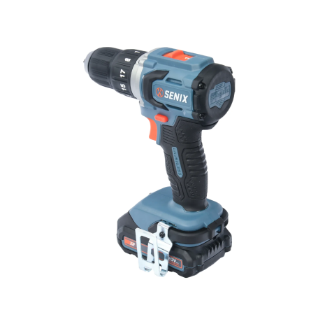 Дрель-шуруповерт аккум. SENIX PDDX2-M2-EU KIT с акк и ЗУ