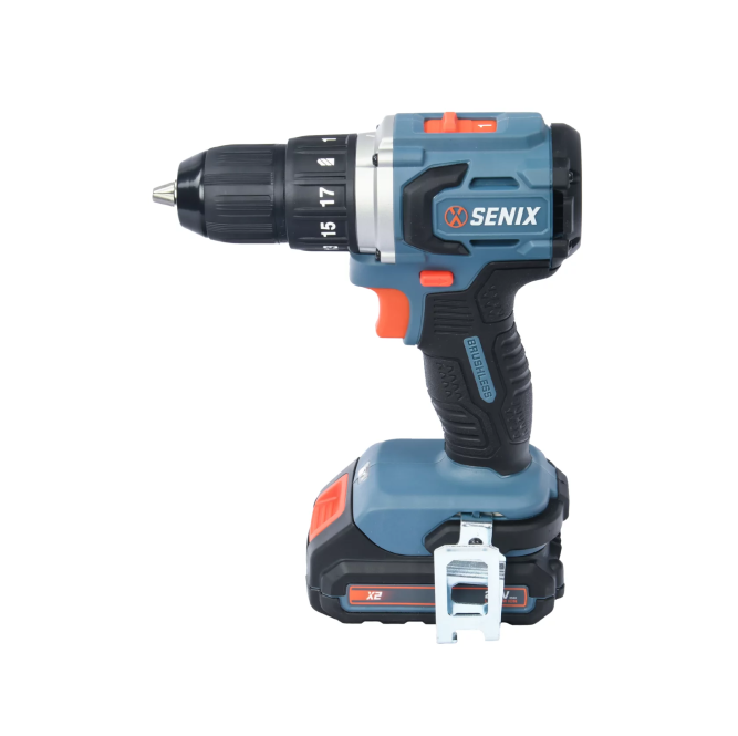 Дрель-шуруповерт аккум. SENIX PDDX2-M2-EU KIT с акк и ЗУ