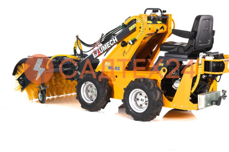 Мини-погрузчик BAUMECH ML-02, дв.Zongshen GB460E + гидравлическая щётка 115 см