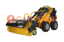 Мини-погрузчик BAUMECH ML-02, дв.Zongshen GB460E + гидравлическая щётка 115 см