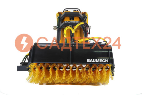 Мини-погрузчик BAUMECH ML-02, дв.Zongshen GB460E + гидравлическая щётка 115 см