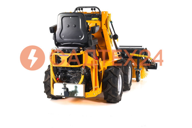 Мини-погрузчик BAUMECH ML-02, дв.Zongshen GB460E + гидравлическая щётка 115 см