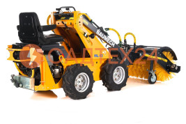 Мини-погрузчик BAUMECH ML-02, дв.Zongshen GB460E + гидравлическая щётка 115 см