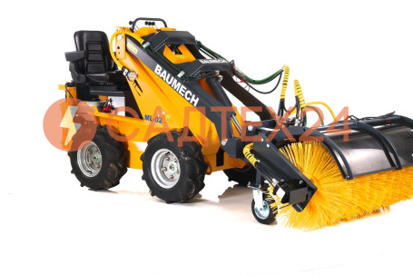 Мини-погрузчик BAUMECH ML-02, дв.Zongshen GB460E + гидравлическая щётка 115 см