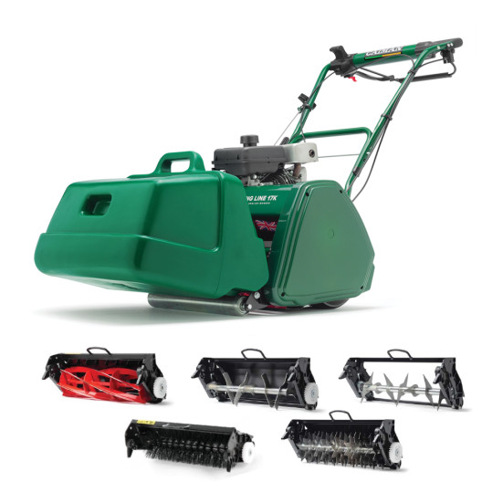 Барабанная газонокосилка Caiman King Line 17H MID+