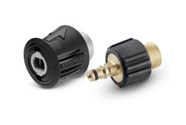 Комплект адаптеров Quick Connect для удлинительного шланга с резьбовым разъемом Karcher 2.643-037.0