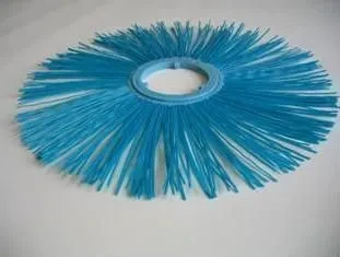 Щетка дисковая 110х450 полипропиленовая беспроставочная гнутая