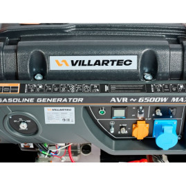 Генератор бензиновый VILLARTEC GG7300ЕВС, 6,3 кВт