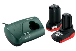 Базовый комплект Metabo 10,8 В Li-Power 1х2,0Ач + 1х5,2Ач + ЗУ LC 40 685067000