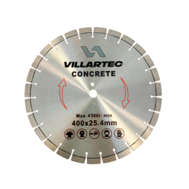Алмазный диск Villartec D 400 мм (16") бетон