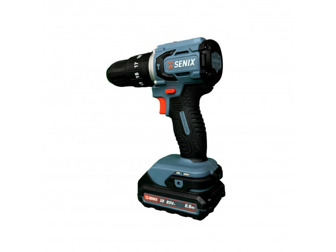 Ударная дрель-шуруповерт аккум. SENIX PDHX2-M2-EU KIT с акк и ЗУ