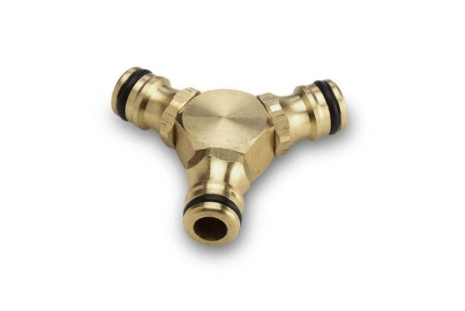 Латунный соединитель трехсторонний Karcher 2.645-101.0