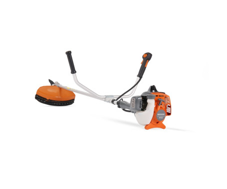 Травокосилка Holzfforma FF55 (27.2 см³., 1.1 л.с., прямой жесткий вал, велосипедные рукоятки)