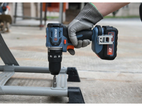 Ударная дрель-шуруповерт аккум. SENIX PDHX2-M2-EU с акк и ЗУ