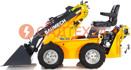 Мини-погрузчик BAUMECH ML-02, дв.Zongshen GB460E + ковш универсальный 110 см