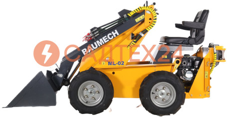 Мини-погрузчик BAUMECH ML-02, дв.Zongshen GB460E + ковш универсальный 110 см