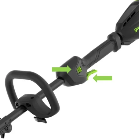 Снегоуборщик аккумуляторный Greenworks GD60SS2, 60V, 30 см, с регулируемым направлением выброса, бесщеточный, c 1хАКБ 4Ач и ЗУ