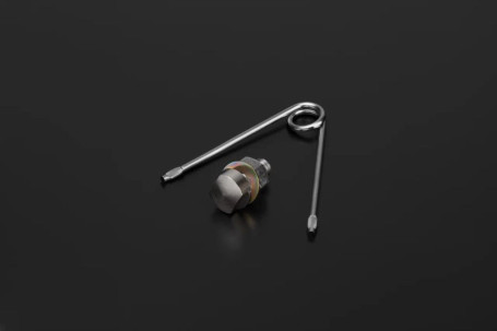 Секатор Caiman 60мм/190мм/152гр/high carbon steel (цветы) CT-190