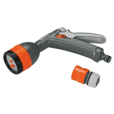 Пистолет-распылитель для полива многофункциональный Classic GARDENA + коннектор 1/2"