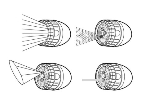 Пистолет-распылитель для полива многофункциональный Classic GARDENA + коннектор 1/2"