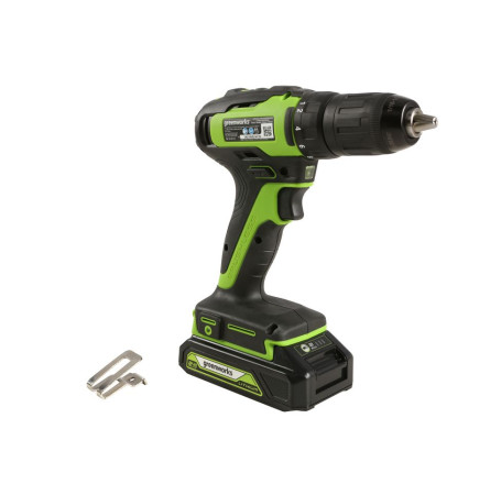 Дрель-шуруповерт аккумуляторная Greenworks Арт. 3704007, 24V, бесщеточная, без АКБ и ЗУ