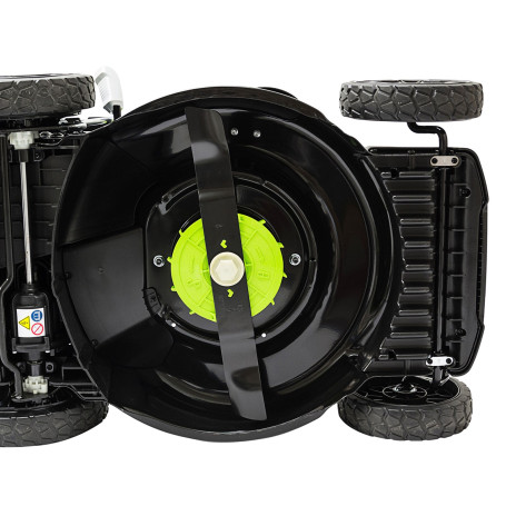 Газонокосилка аккумуляторная Greenworks Арт. 2514407UB, 40V, 46 см, бесщеточная, c 1хАКБ 4 Ач и ЗУ