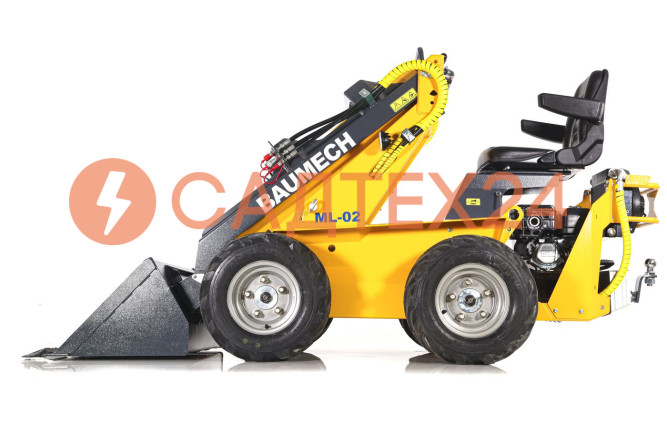 Мини-погрузчик BAUMECH ML-02, дв.Zongshen GB460E + ковш универсальный 90 см